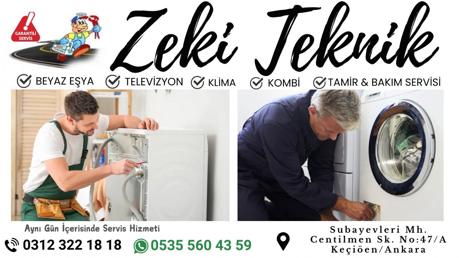 Subayevleri Çamaşır Makinesi Tamircisi